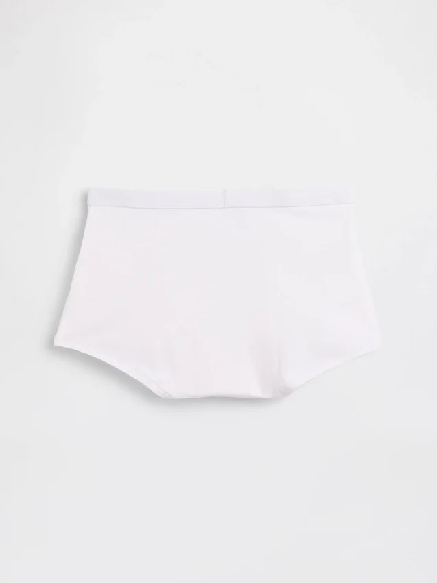 Organic Stretch Cotton High Rise Shorty