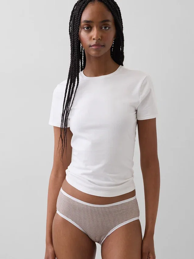 Organic Stretch Cotton Hipster