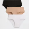 Organic Stretch Cotton Hipster (3-Pack)
