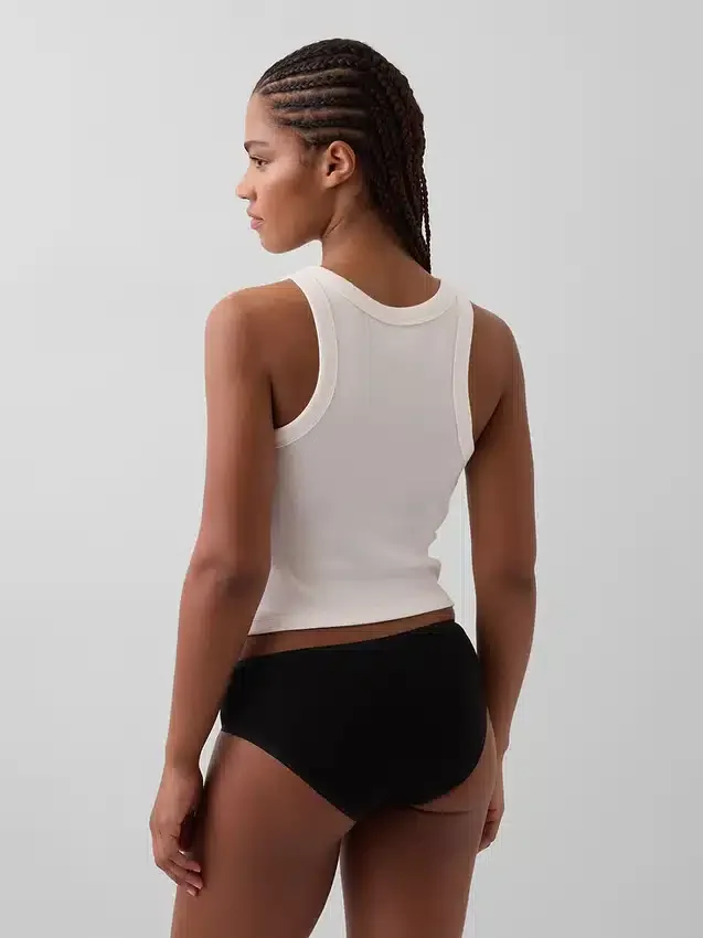 Organic Stretch Cotton Hipster