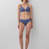 Organic Stretch Cotton Lace-Trim Hipster