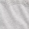 Organic Stretch Cotton Lace-Trim Hipster
