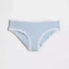 Organic Stretch Cotton Lace-Trim Hipster