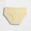 Organic Stretch Cotton Lace-Trim Hipster