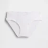 Organic Stretch Cotton Lace-Trim Hipster