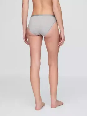 Organic Stretch Cotton Logo Bikini