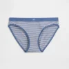 Organic Stretch Cotton Logo Bikini