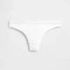 Organic Stretch Cotton Logo Thong