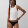 Organic Stretch Cotton No Show Bikini