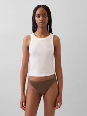 Organic Stretch Cotton Thong