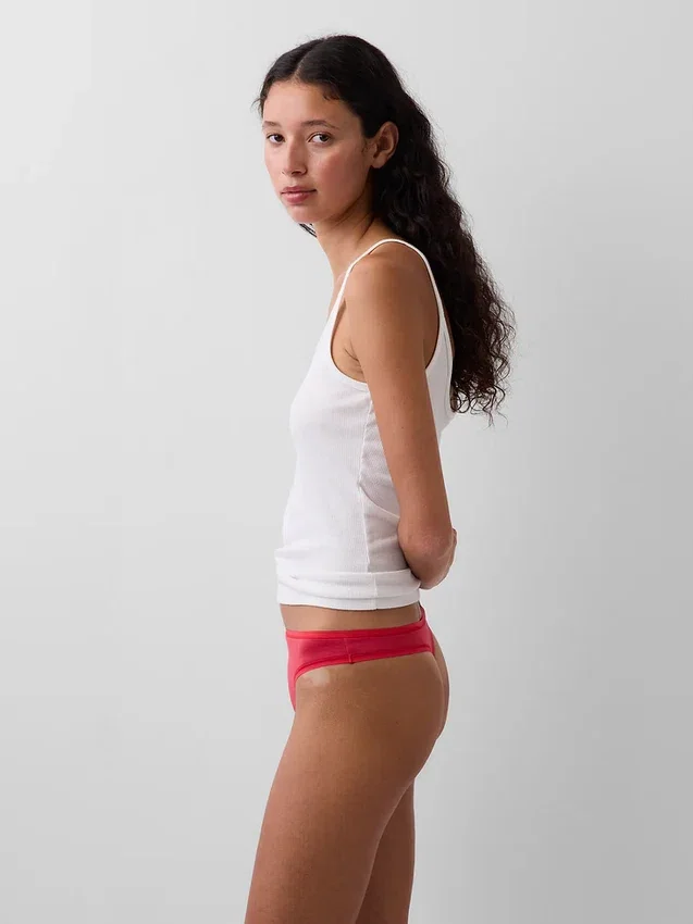 Organic Stretch Cotton Thong