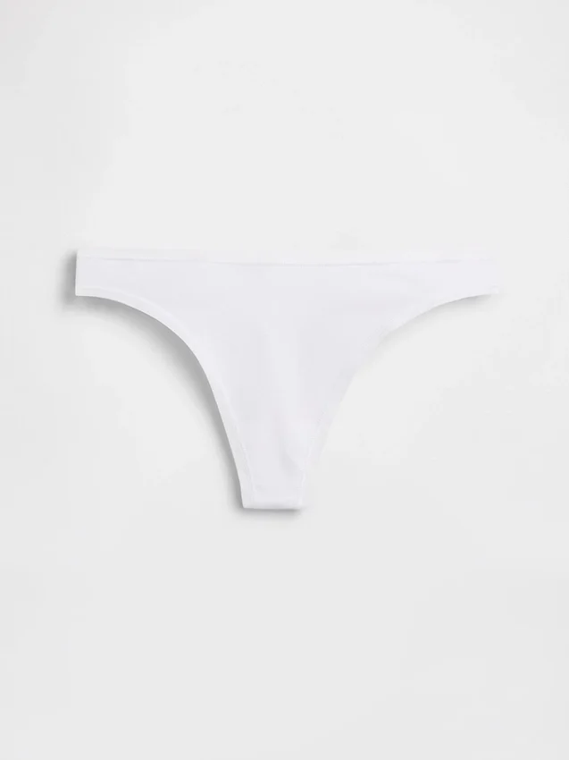 Organic Stretch Cotton Thong