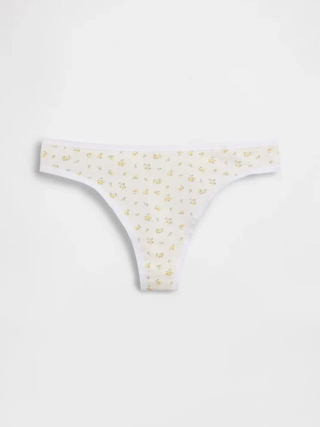 Organic Stretch Cotton Thong