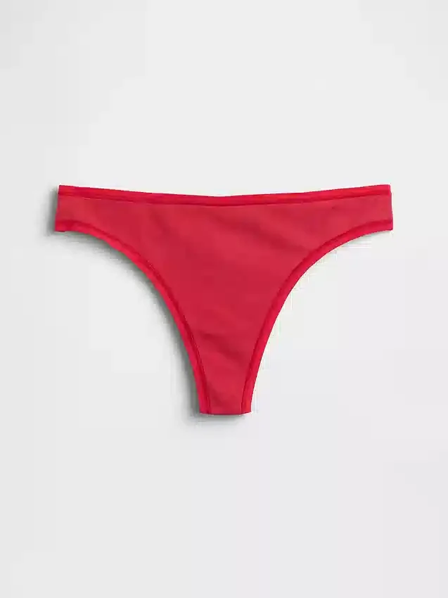 Organic Stretch Cotton Thong