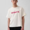Ouigap Heavyweight Crop Logo T-Shirt