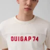 Ouigap Heavyweight Crop Logo T-Shirt