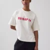 Ouigap Heavyweight Crop Logo T-Shirt