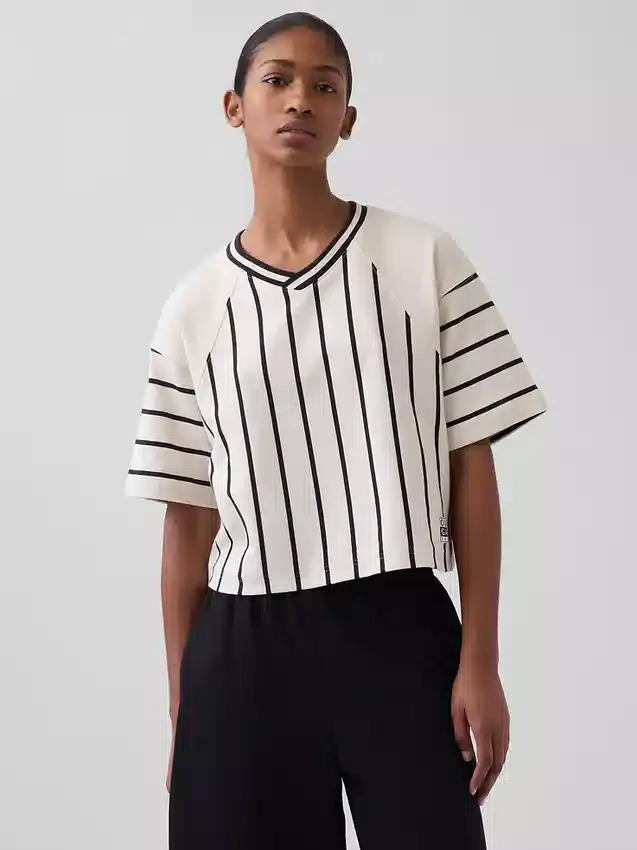 Ouigap Heavyweight Crop T-Shirt