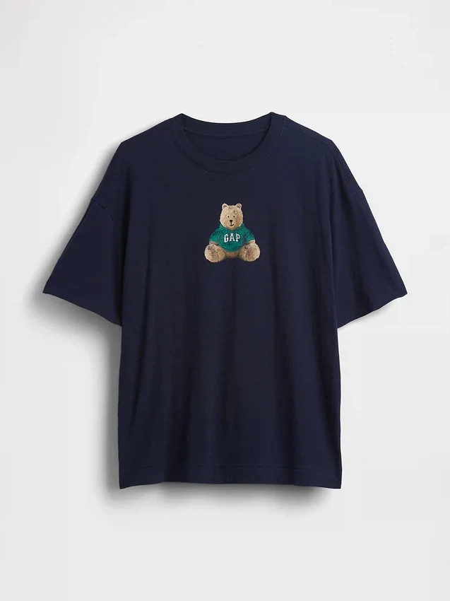 Oversized Brannan Bear Logo T-Shirt
