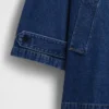 Oversized Denim Car Coat