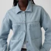 Oversized Denim Shirt Jacket