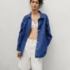 Oversized Shirt Jacket