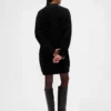 Oversized Turtleneck Mini Sweater Dress