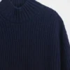 Oversized Turtleneck Mini Sweater Dress