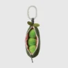 Peas in a Pod Baby Rattle and Squeaker Travel Toy