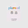 Pierced Co Cat Charms for Huggie Earrings