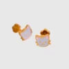 Pierced Co Cat Screwback Earrings