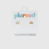 Pierced Co Classic Rainbow Screwback Earrings