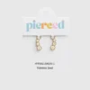 Pierced Co Daisy Crawler Charm for Huggie Earrings