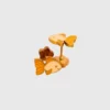 Pierced Co Goldfish Screwback Earrings