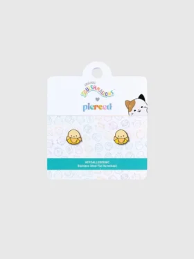 Pierced Co Squishmallows Junie Screwback Earrings