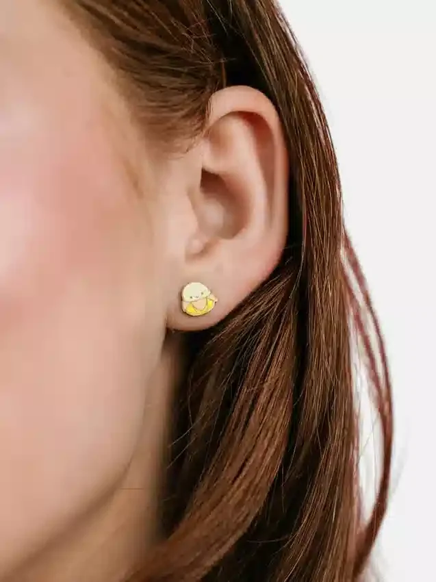 Pierced Co Squishmallows Junie Screwback Earrings
