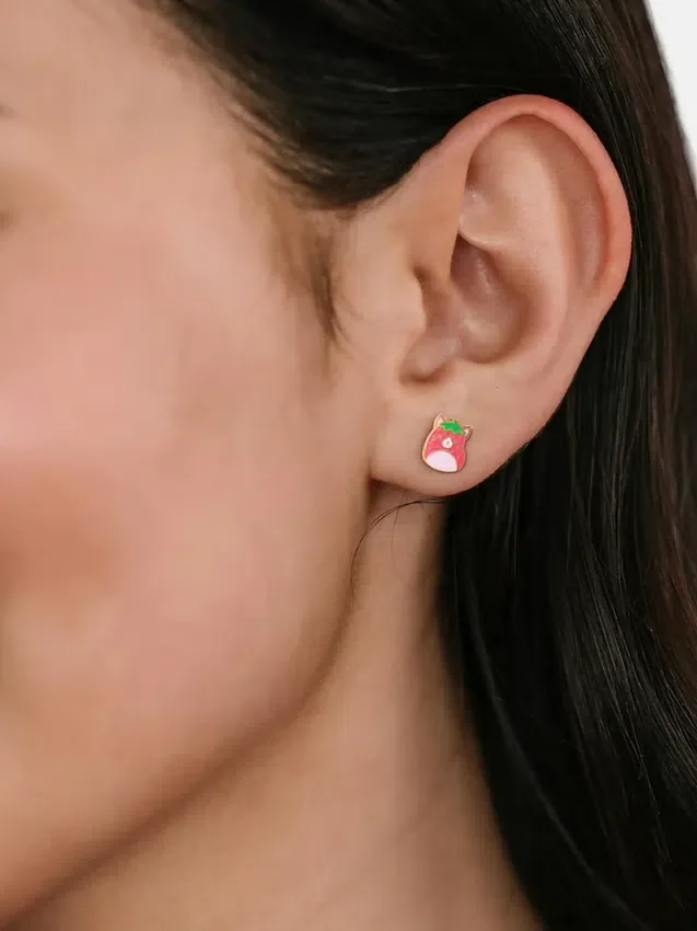Pierced Co Squishmallows Olma Screwback Earrings