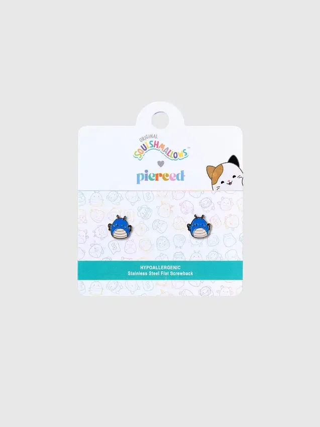 Pierced Co Squishmallows Waverly Screwback Earrings