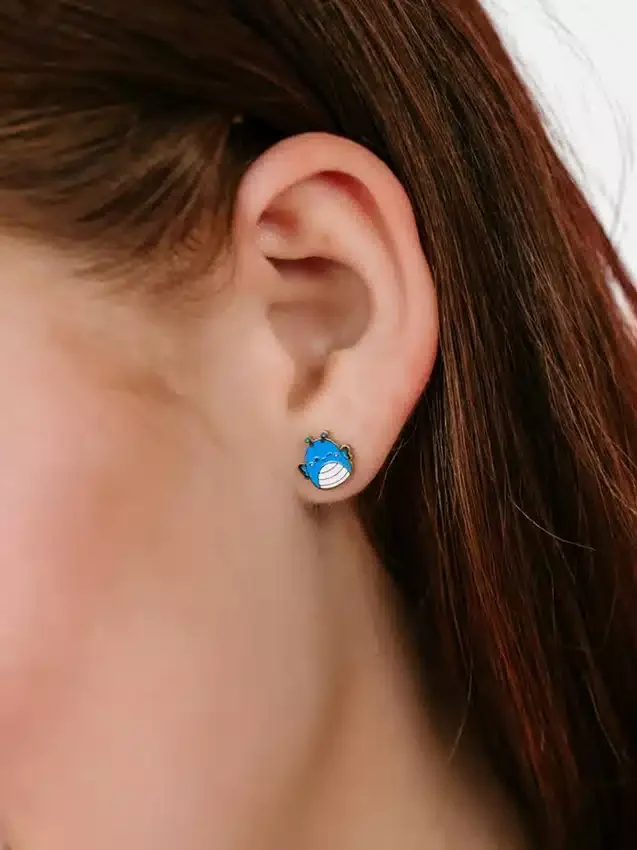 Pierced Co Squishmallows Waverly Screwback Earrings