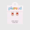 Pierced Co Strawberry Jam Charms for Huggie Earrings
