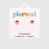 Pierced Co Strawberry Jam Screwback Earrings
