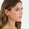 Pierced Co Tiny Classic Flower Screwback Earrings