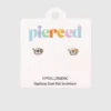 Pierced Co Watering Can Screwback Earrings