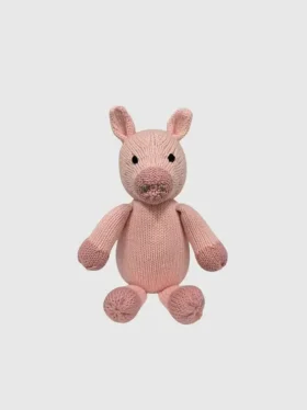 Pig Knit Toy