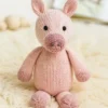 Pig Knit Toy