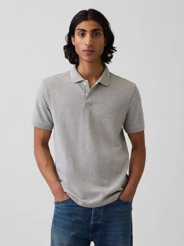 Pique Polo Shirt