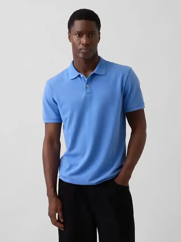 Pique Polo Shirt