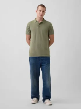 Pique Polo Shirt