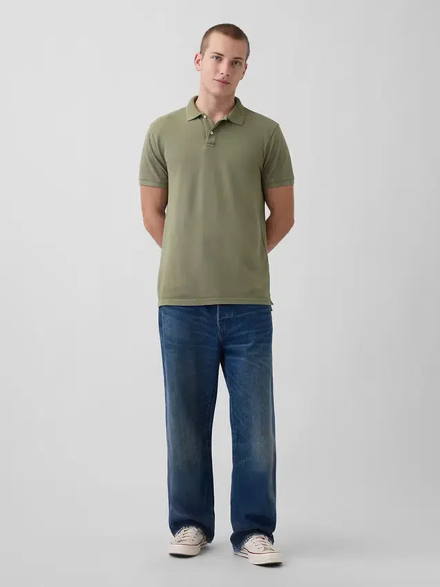 Pique Polo Shirt