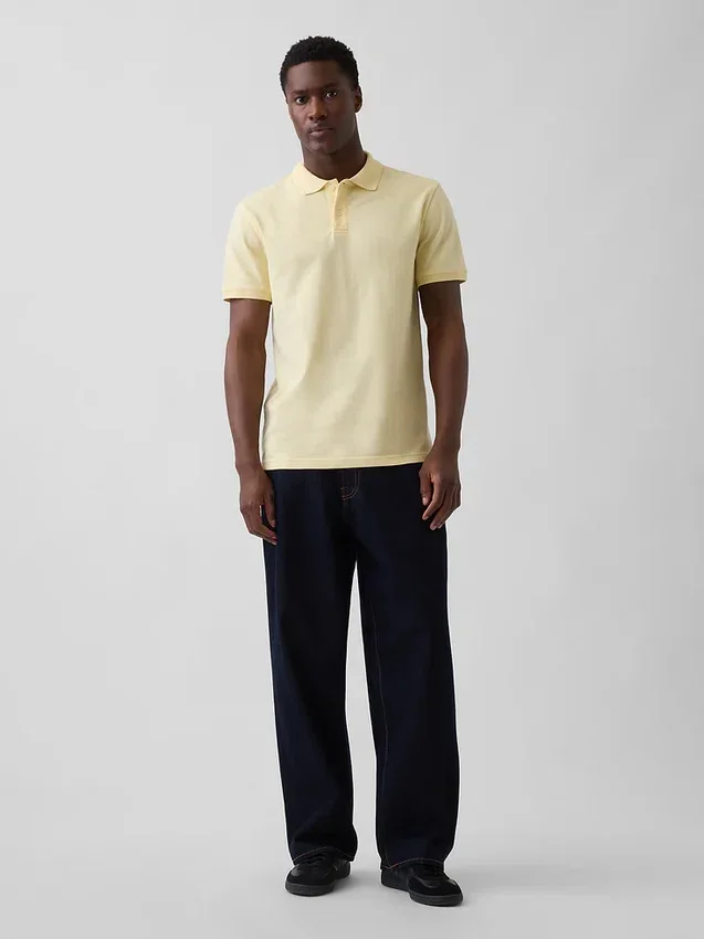 Pique Polo Shirt